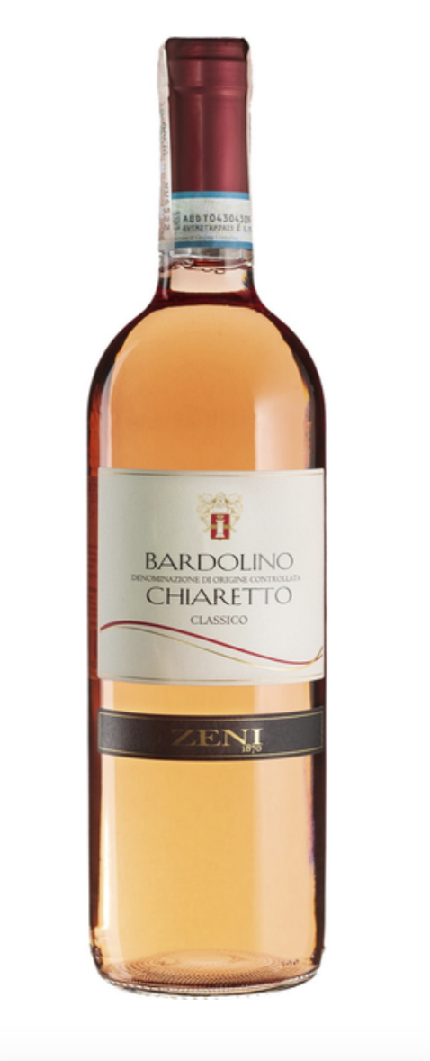 Вино Bardolino Chiaretto Classico, Zeni 12,3% 0,75